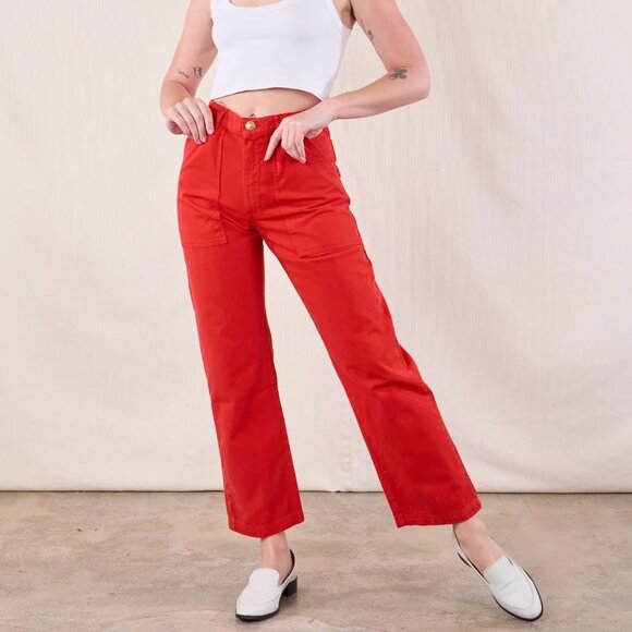 Big Bud Press Pants - Big Bud Press Mustang Red Work Pants